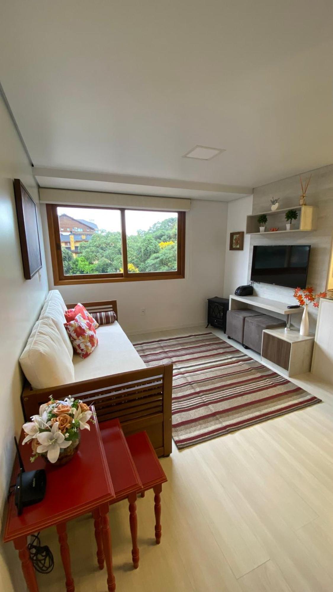 Apartamento No Centro De Gramado - Solar Da Encosta Экстерьер фото